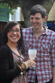 Chris and Helen at a Wright Rhythm Party