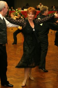 Steve and Carol at one of their first competitions